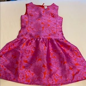 crew cuts size 12 drop waist cocktail dress